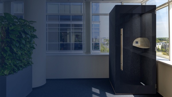 Blog artykuł miniatura Cisza i spokój na wagę złota. HIDE PHONE BOOTHS – kabiny akustyczne do biur.